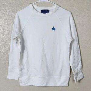 Minnie Mortimer Boast Shirt Long Sleeve Size S EUC Pot Leaf
